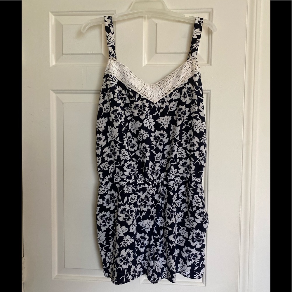 Club Monaco Floral Romper